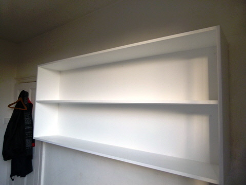 hardwood bookcases